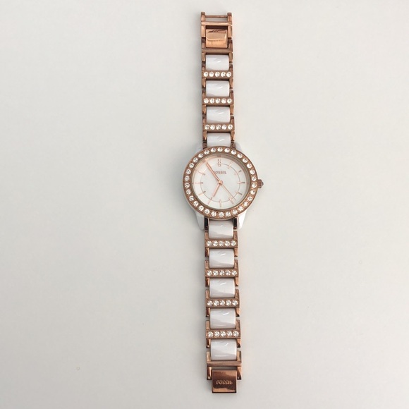 FOSSIL Women’s Watch (White/Gold) - Picture 2 of 2